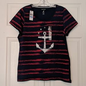 NWT Nautica Anchor Tee Shirt